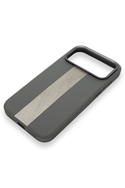 PiyasaSepeti Brushed Ego Case iPhone 17 Pro Titanium Mist