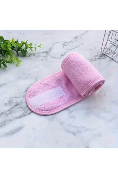 FESECRAFT قطعة واحدة - منشفة خاصة لغسل الوجه وإزالة المكياج للنساء مع عصابة شعر مزدوجة الجوانب