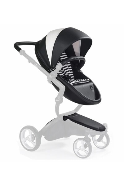 Mima Mima 2 in 1 Stroller Mattress Kit, Starter pack, Black & White