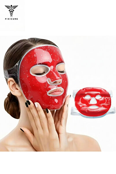 FixiCure Termojel Soğuk Sıcak Yüz Maskesi – Göz Altı Morluğu, Baş Ağrısı, Stres Ve Siyah Nokta Azaltıcı