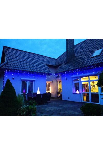 WTO Light installation, WTO®, turturi, cool white, outdoor, 300 LEDs, 10 m, interconnectable, IP44