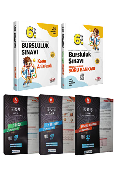 Editör Yayınevi 6. Sınıf Bursluluk Sınavı Konu Anlatımı+ Soru Bankası+ Gezege...