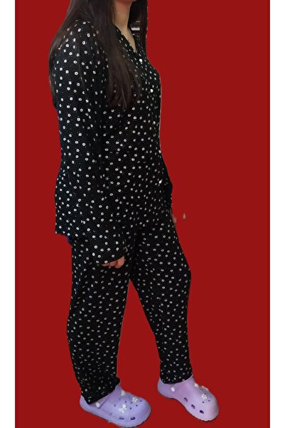 Sude Plus Size Pajama Set (Suede) Zerda