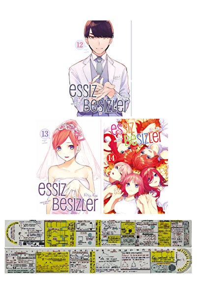 Gerekli Şeyler Yayıncılık Eşsiz Beşizler 12-13-14. Ciltler Manga Seti + Özel ...