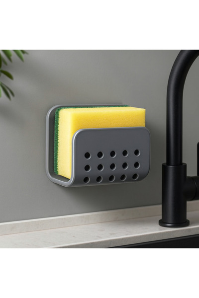 TOLMİN Store Bulaşık Süngeri Askı Aparatı | Mutfak Ve Lavabo Bulaşık Süngerliği | Pratik Süngerlik Ve Sünger