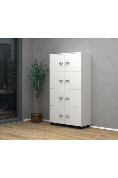 VENADAN Öğretmen Dolabı, Öğrenci Dolabı, Sınıf Dolabı, Emanet Dolabı 80cm X 40cm X 153cm