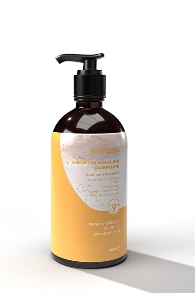 WİONSHE Saç Dökülmesine Karşı Bakım Şampuanı 400 ml Keratin-collagen