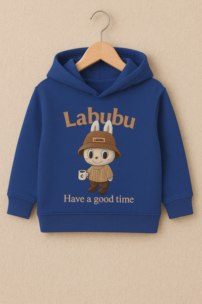 SAINT YUX Labubu Štampano Sa kapuljačom Deca Gornji i donji deo