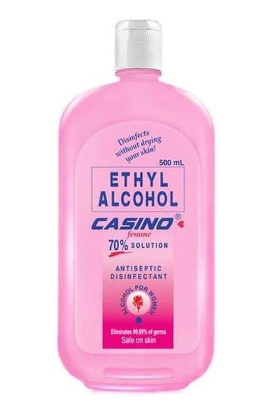 Casino Ethanol Disinfectant Pink Femi 70% 500 ml