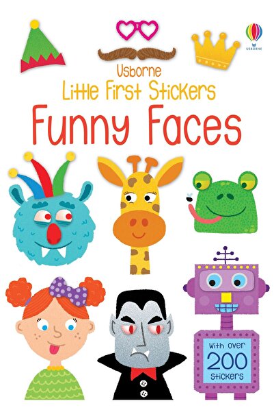 Usborne Stickere Little First cu fețe amuzante