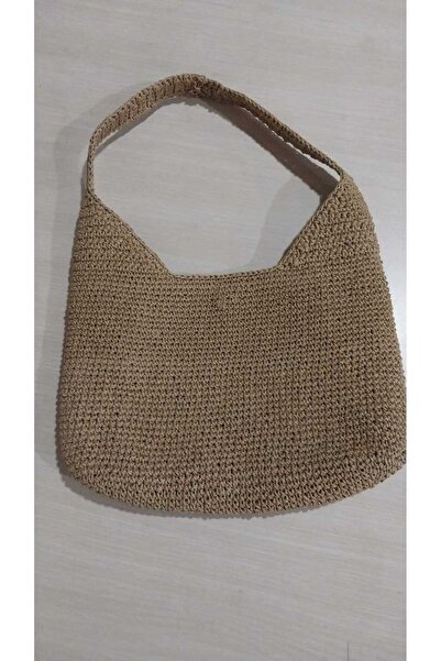 Papatyam 32 X 30 Crochet Hand-Knitted Stylish Bag with Lining