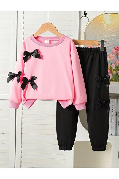 No Plan SET DE ÎNFERĂTĂRI PENTRU FETE CU DETALII CU PANGĂ, Gâtul rotund, Part...