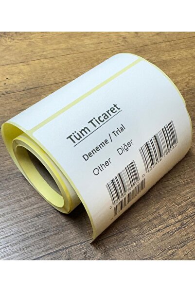 farmakoli Termal Barkod Etiketi 100x100mm 500'lü Rulo (KARGO ETİKETİ)