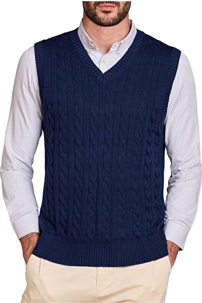 youknitwear you Reyes 100% бавовна V Yka Чоловічий трикотажний светр