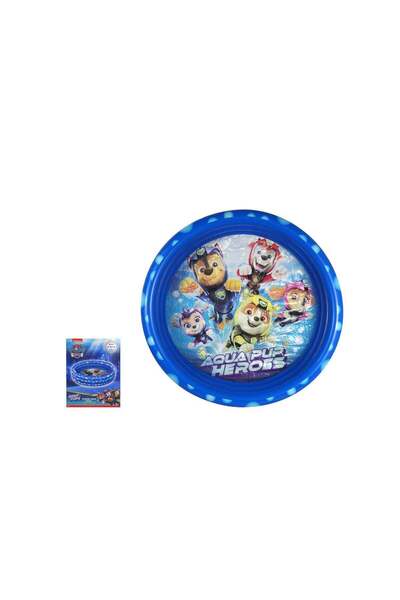 NİCKELODEON مسبح قابل للنفخ بتصميم "باو باترول بوي" | ألعاب سباحة خارجية للأط...