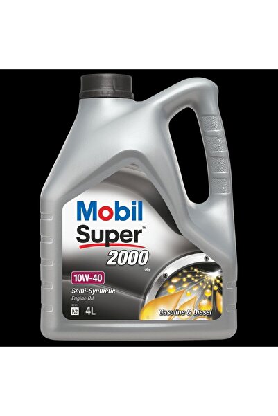 Mobil Super 2000 X1 Engine Oil, 10W-40, 4L