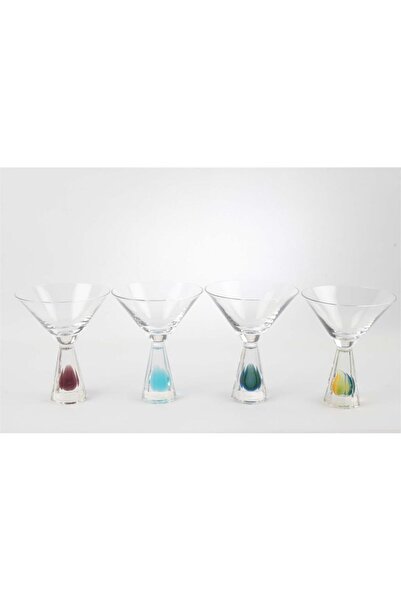 Mikasa Moor Colored 4-Piece Glass Ice Cream Bowl