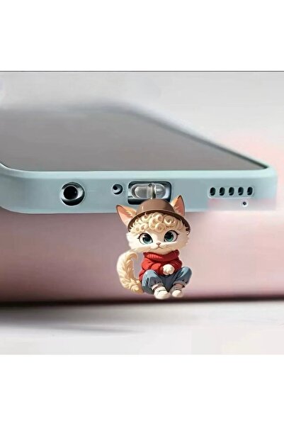 HYPERSOFT Tüm Lightning Telefonlarla Uyumlu Şarj Soketini Toz Ve Kirlerden Koruyan Telefon Charmı