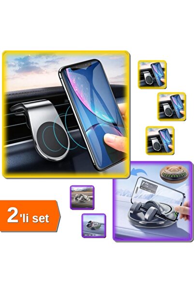 HerEveOyuncak Klimaya Takılan Mandallı Mıknatıslı + 360° Dönebilen Yapışkanlı...