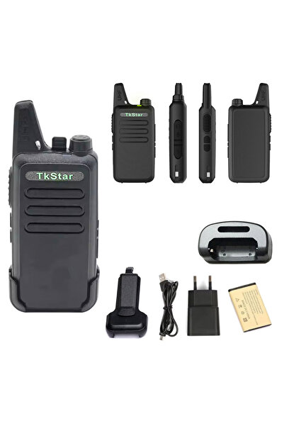 YUWA 1 Adet Baofeng Tkstar Line Wln Kd-C1 Vt-C2 Type-C Şarjlı Pmr 446 Türkçe ...
