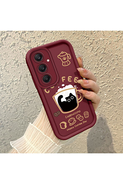 ucuc حافظة متوافقة مع هاتف سامسونج جالاكسي A25 مصنوعة من مادة السيليكون المقا...