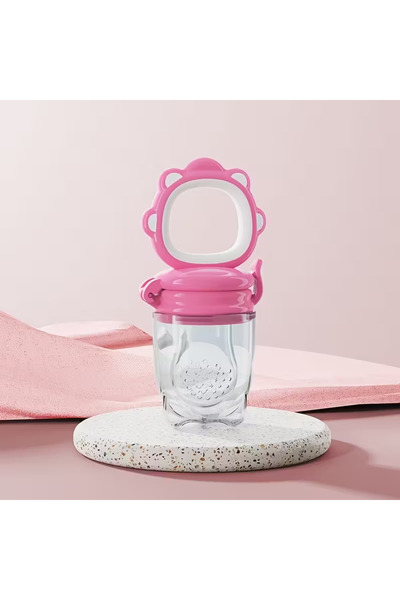 The Cloudish Shop Baby fruit and vegetable feeder - supplementary feeding lion shaped silicone net