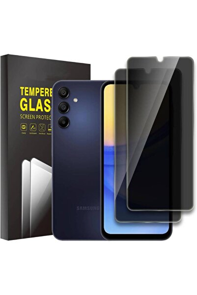 HYX عبوة من قطعتين من واقيات الشاشة للخصوصية لهاتف سامسونج جالاكسي A15 (4G/5G...