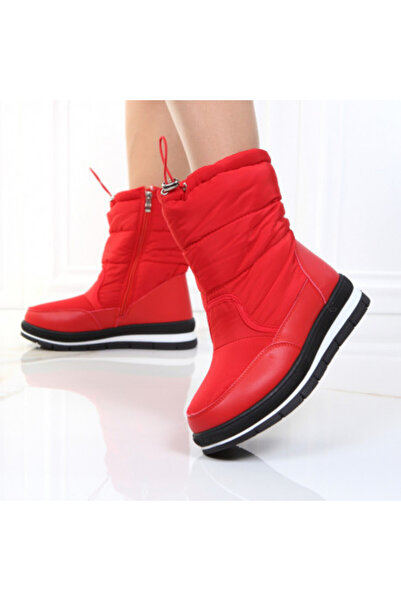 Raven Red fur-lined boots