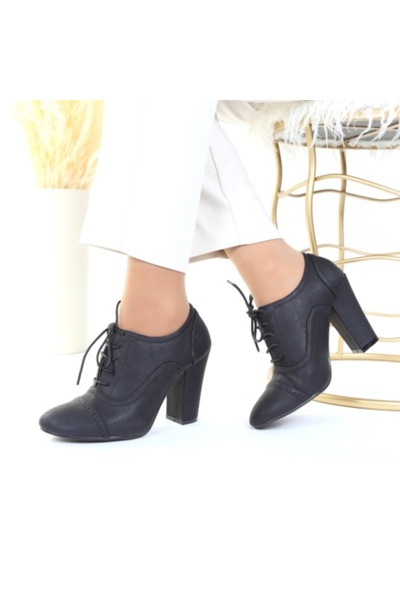 Milly Black Heeled Shoes