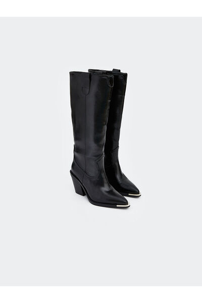 LC Waikiki Deri Görünümlü Kadın Çizme