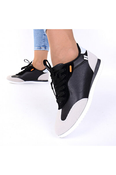 Harper Black and Gray Lightweight Sneakers