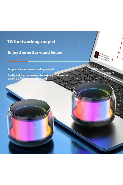 YX Lightweight Portable Wireless Speaker, Easy to Carry with Long‑Lasting Playtime sounds system