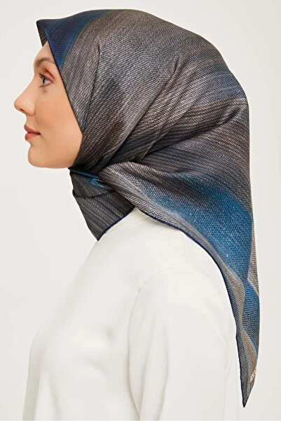 Armine Pure Silk Scarf (S) (Nostalji̇ Sura) 9017D 05
