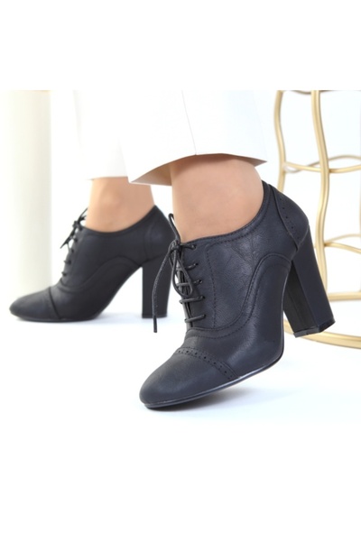 Milly Black Heeled Shoes