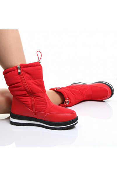 Raven Red fur-lined boots
