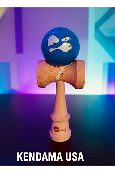 Kendama USA PRO Ball, Professional, Angry Face Design, Advanced Tricks and Performance
