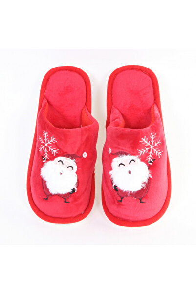 Ramiz Red Santa Claus House Slippers