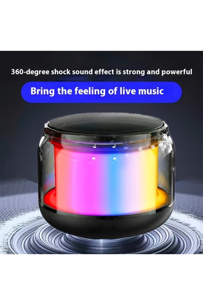 YX Lightweight Portable Wireless Speaker, Easy to Carry with Long‑Lasting Playtime sounds system