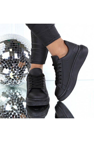 Melisa Black lightweight -leather sneakers