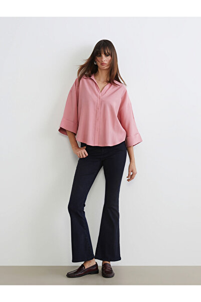 LC Waikiki RMZ GİYİM FARKIYA بنطلون جينز نسائي بقصة واسعة من ماركة مارس