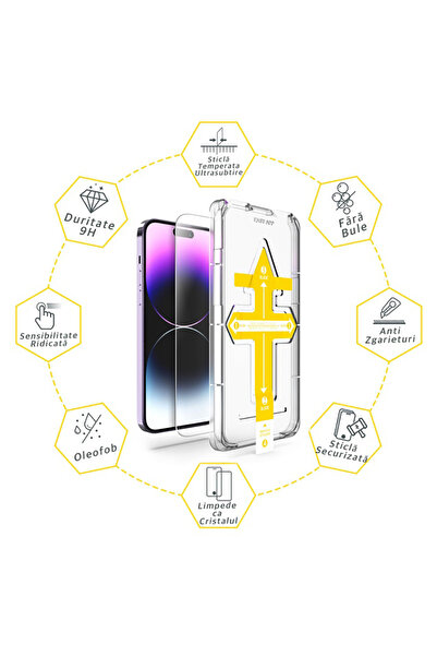 Screen Angels Premium Tempered Glass Screen Protector for iPhone XS Max -