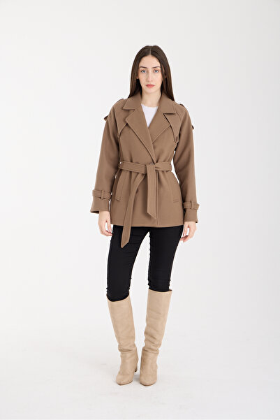 Bolivente Calina Mink Regular Fit Premium Cashmere Jacket