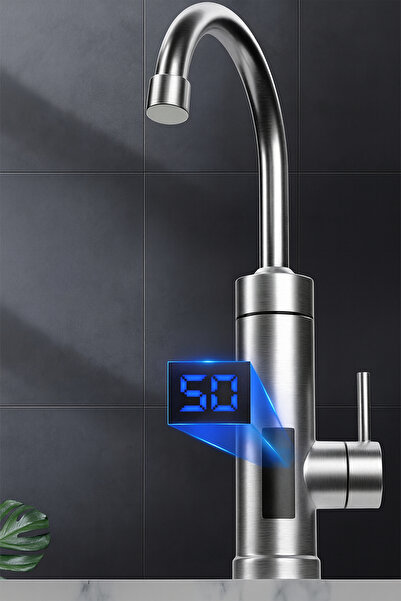 KUSTAR Instant Hot Water Tap with Digital Display – 3300W Fast Heating | Cold-Warm Water Dual Function