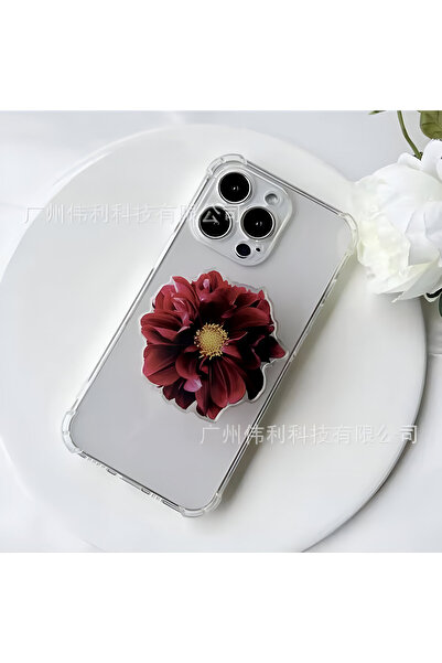 HYPERSOFT Tüm Telefonlarla Uyumlu Yapışkanlı Telefon Tutucu Popsocket