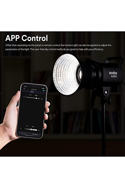 GODEX Godox SL60LLBi Bi-Color LED Video Light,2800K-6500K