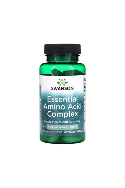 SWANSON مجمع الأحماض الأمينية الأساسية، 60 كبسولة نباتية