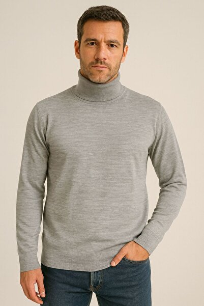 Gold Vitray Men's Slim Fit briefcase made of fine knitwear – elegant, warm and comfortable