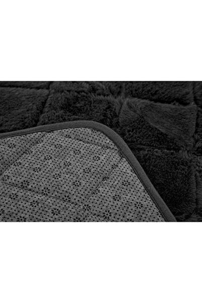 English Home Diamond Bath Mat Set 60X90 Cm+45X60 cm Anthracite