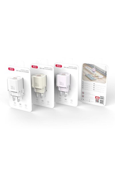 Xo Φορτιστής ρεύματος (L149), 18W, 5V, 3A, 1xUSB-C, 1xUSB-A, ΜΠΕΖ