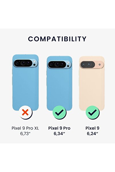 HYX Google Pixel 9 / Pixel 9 Pro Ultra Slim Scratch Resistant TPU Gel Case - Clear